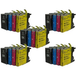 Pack 4 compatible cartridges LC-1240